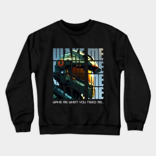 Halo game quotes - Master chief - Spartan 117 - BQ01-v2 Crewneck Sweatshirt